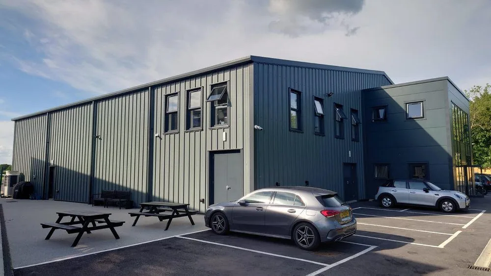 Steel Framed Aircraft Hangar installed by Springfield Steel Buildings at Elstree Aerodrome