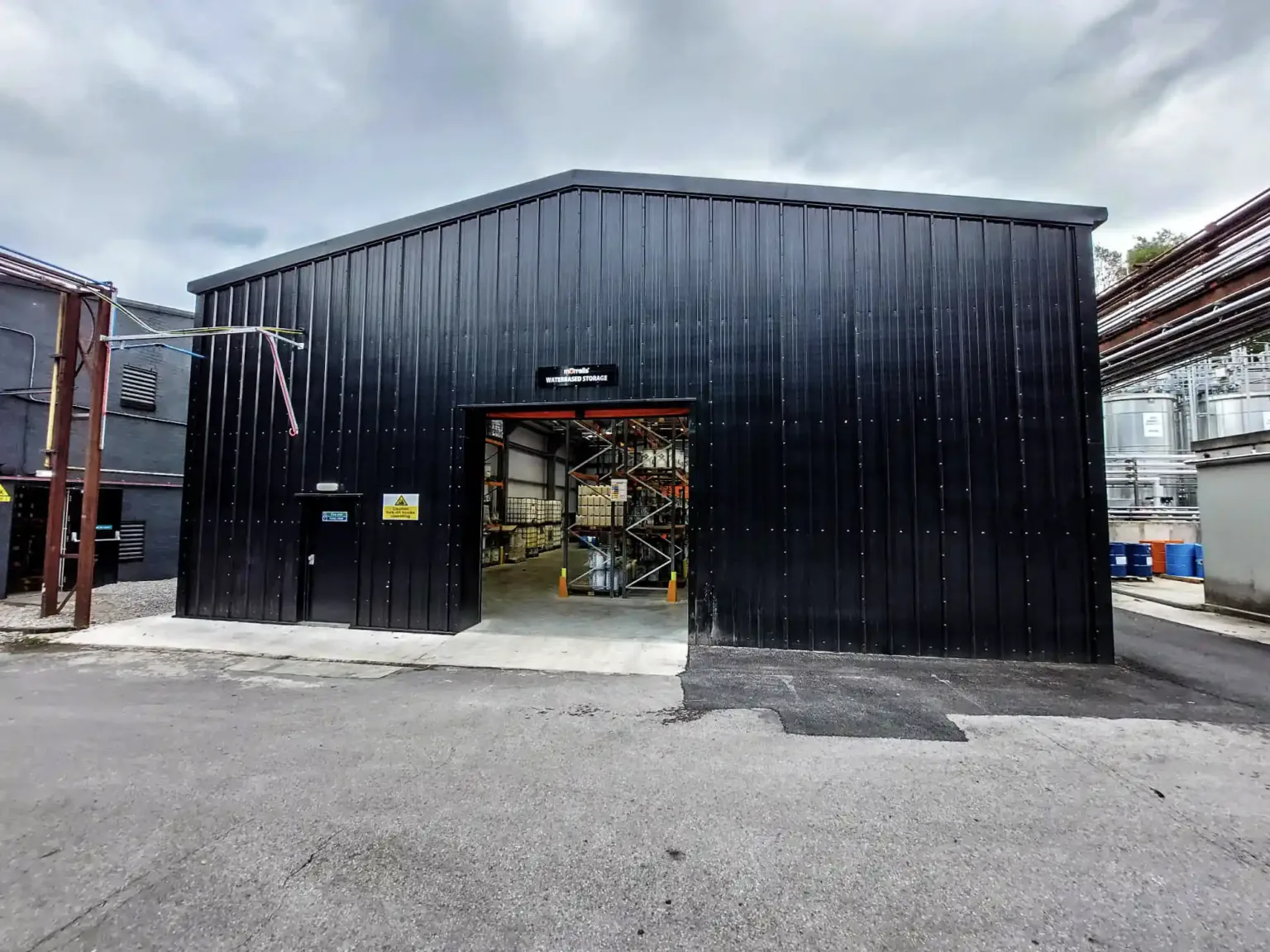 Small Industrial units with large Roller Door Access